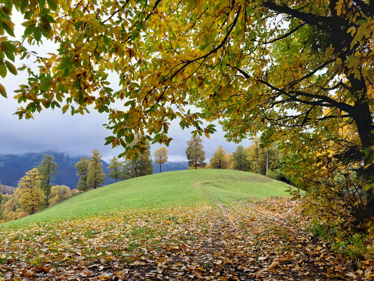Jakobova pot Slovenija jesen