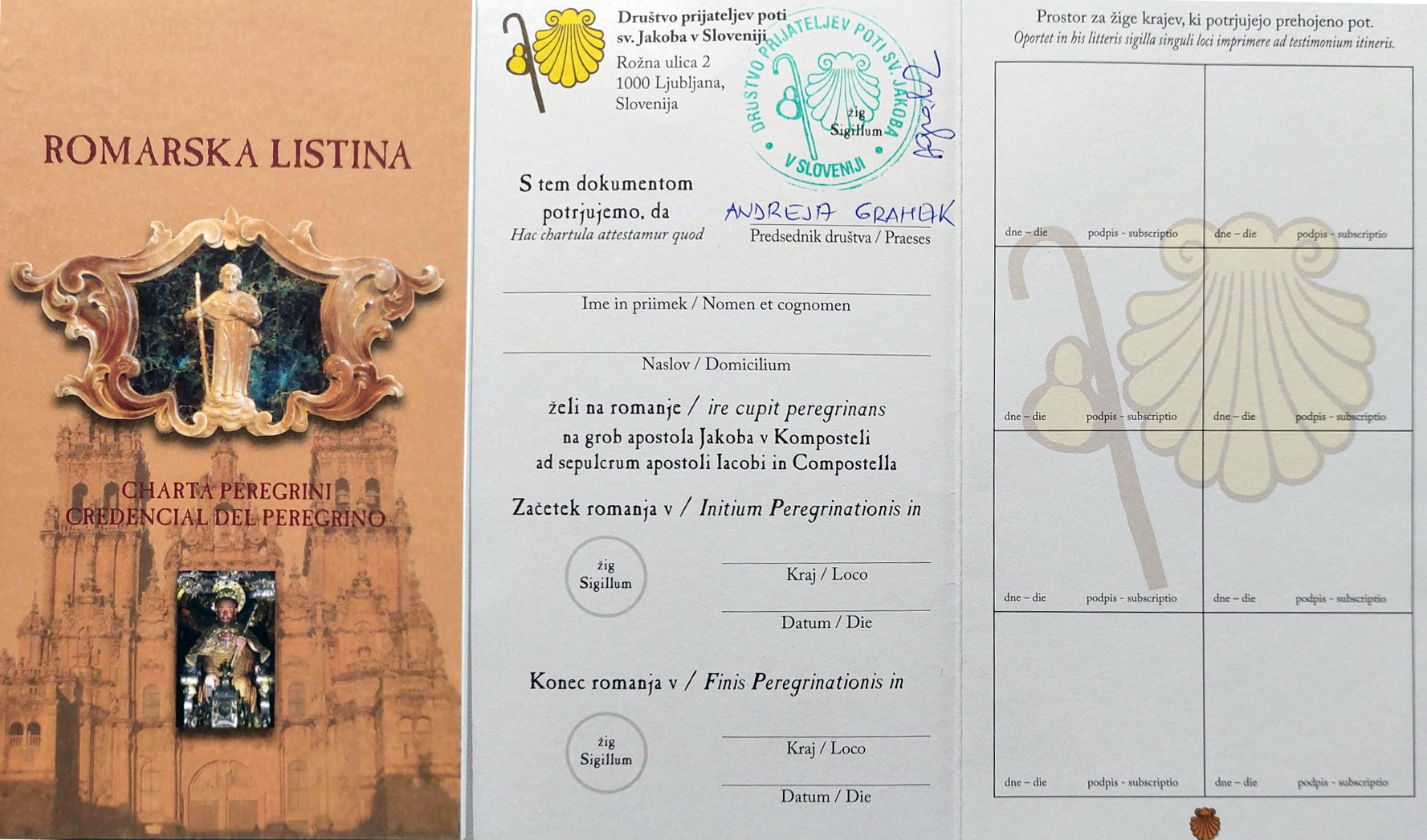 Romarska listina društva